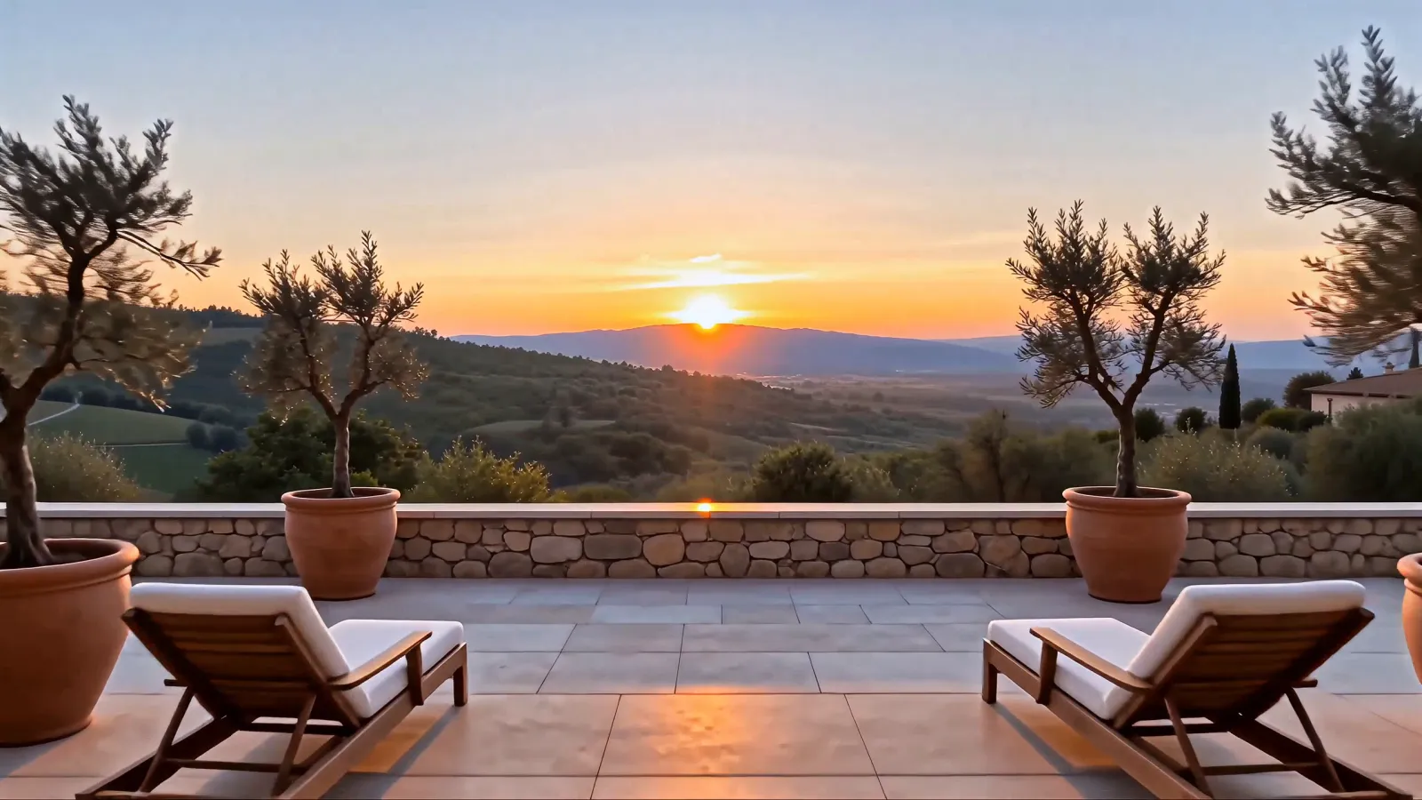 Villa Aurora: terrazza